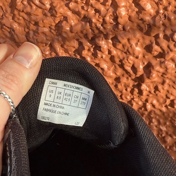 Rockport Mens Chranson Lace Up Suede Sneakers - Gray Red - Size 9 Wide - Picture 5 of 5